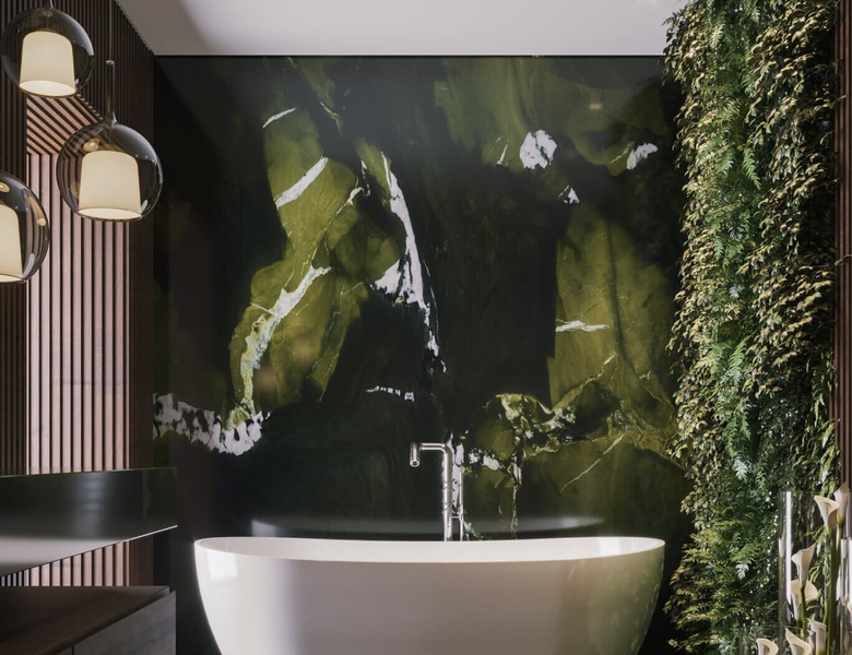 <h3 style="text-align: justify;"><strong>AVOCATUS</strong></h3>
<p style="text-align: justify;">Thuộc dòng đá Granite được khai thác ở Brazil.</p>
<p style="text-align: justify;">Avocatus nổi bật với tông màu xanh đậm và ấm áp, với các điểm nhấn màu trắng và đen xoáy khắp các tấm.</p>
<p style="text-align: justify;">Loại đá này đặc biệt đẹp cho ứng dụng: Mặt bàn, khảm, ngoại thất - tường và sàn, cầu thang, bệ cửa sổ và các dự án thiết kế khác.</p>